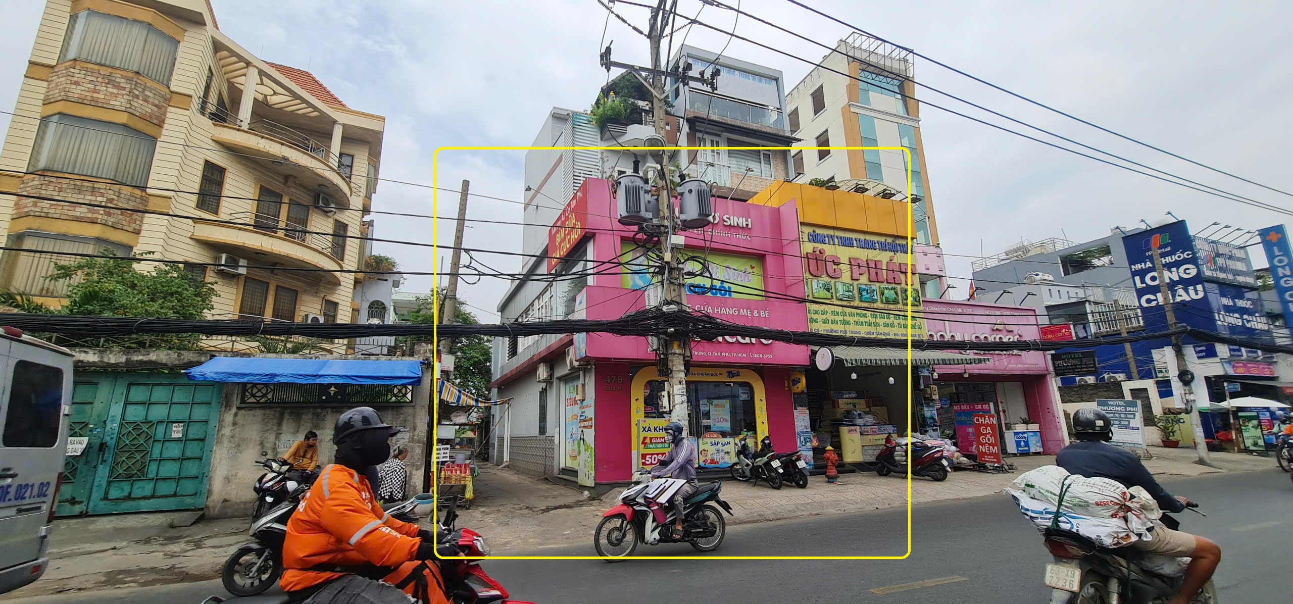 Cho thuê nhà 2 Mặt Tiền Âu Cơ 55m², 1Lầu - KHU CỰC SẦM UẤT - Ảnh 1